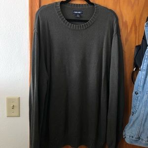 Khaki Green Knit Sweater